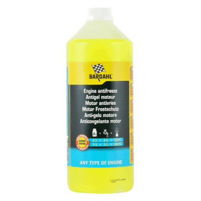 Антифриз Bardahl ANTIFREEZE UNIVERSAL YELLOW (Концентрат) 1л Антифриз Bardahl ANTIFREEZE UNIVERSAL YELLOW (Концентрат) 1л