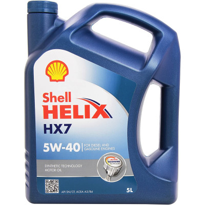Олива Shell Helix HX7 5W-40, 5л (шт.) Олива Shell Helix HX7 5W-40, 5л (шт.)