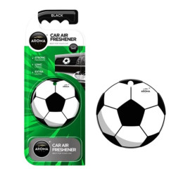 Ароматизатор для авто Aroma Car Sport Football Black черный аромат для машины (11466)