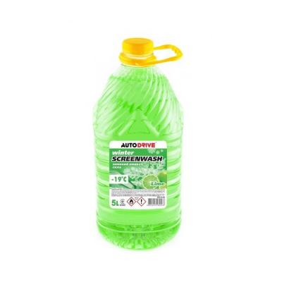 WINTER SCREEN WASH LIME, зимовий омивач -19 °С, ПЕТ 5 л WINTER SCREEN WASH LIME, зимовий омивач -19 °С, ПЕТ 5 л