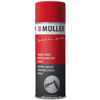 Cпрей з мідною змазкою Muller Copper Grease Mounting Spray, 400мл (шт.) Cпрей з мідною змазкою Muller Copper Grease Mounting Spray, 400мл (шт.)