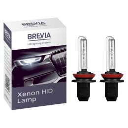 Ксенонова лампа H11 4300K Brevia набір з 2 штук для авто (12943)