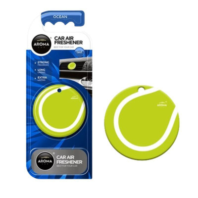 Автомобильный ароматизатор Aroma Car Sport Tennis Ocean для салона машины (11464) Автомобильный ароматизатор Aroma Car Sport Tennis Ocean для салона машины (11464)