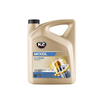 Олива моторна K2 2T Stroke Oil Mixol 5 л (O5295E)