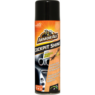 Засіб для блиску панелі приладів Armor All Cockpit Shine Vanilla, 500мл (шт.) Засіб для блиску панелі приладів Armor All Cockpit Shine Vanilla, 500мл (шт.)