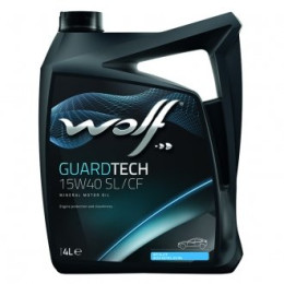 Моторне масло Wolf GuardTech 15W-40, 4л (8300219) Моторне масло Wolf GuardTech 15W-40, 4л (8300219)