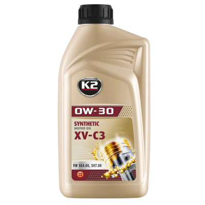 Олива моторна K2 Synthetic XV-C3 0W-30 1 л (O0331S) Олива моторна K2 Synthetic XV-C3 0W-30 1 л (O0331S)
