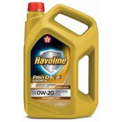 Олива моторна Texaco Havoline ProDS VB 0W-20, 4л (шт.)
