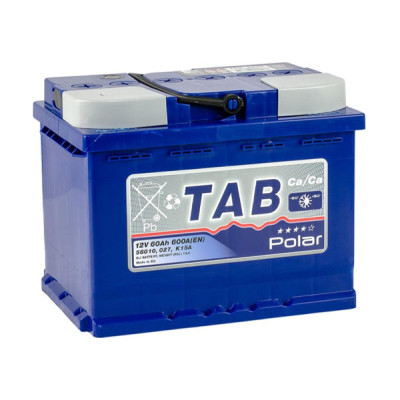 Автомобильный аккумулятор 60 Ah/12V TAB Polar Blue Автомобильный аккумулятор 60 Ah/12V TAB Polar Blue
