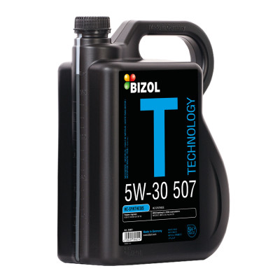 Синтетична моторна олива - BIZOL Technology 5W-30 507 5л Синтетична моторна олива - BIZOL Technology 5W-30 507 5л