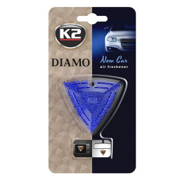 Ароматизатор для салону авто K2 Diamo Нове авто 15 г (V88NCA) Ароматизатор для салону авто K2 Diamo Нове авто 15 г (V88NCA)