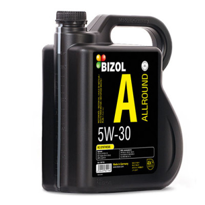 Синтетична моторна олива - BIZOL Allround 5W-30 4л Синтетична моторна олива - BIZOL Allround 5W-30 4л