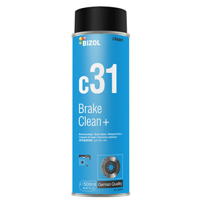 Очисник гальмівної системи - BIZOL Brake Clean+ c31 0,5л Очисник гальмівної системи - BIZOL Brake Clean+ c31 0,5л