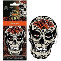 Ароматизатор для авто Aroma Car Dia De Los Muertos Orange Man апельсиновый аромат (10379)