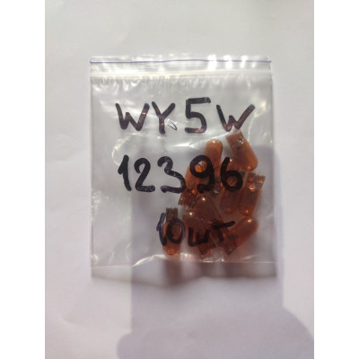 Автолампа вказівна Philips 12396 WY5W 12V 5W (W2.1X9.5d) Amber (бр. уп) (шт.) Автолампа вказівна Philips 12396 WY5W 12V 5W (W2.1X9.5d) Amber (бр. уп) (шт.)