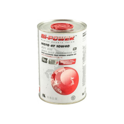 Моторное масло Bi-Power Moto 4T 10W-40 1л Моторное масло Bi-Power Moto 4T 10W-40 1л