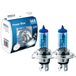 Галогеновые лампы BREVIA H4 POWER BLUE 12040PBS Галогеновые лампы BREVIA H4 POWER BLUE 12040PBS