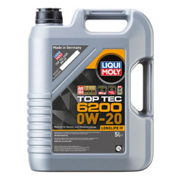 Синтетична моторна олива - Top Tec 6200 0W-20 5л. Синтетична моторна олива - Top Tec 6200 0W-20 5л.