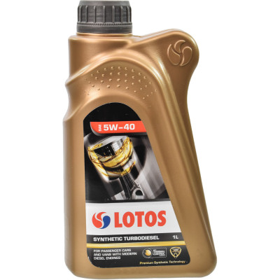 Олива Lotos Syntetic Turbodiesel 5w40 1л (шт.) Олива Lotos Syntetic Turbodiesel 5w40 1л (шт.)
