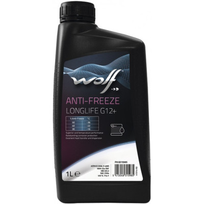 Антифриз Wolf Anti-Freeze Longlife G12+ 1л (8315985) Антифриз Wolf Anti-Freeze Longlife G12+ 1л (8315985)