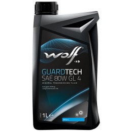 Масло трансмиссионное Wolf GUARDTECH 80W, 1л (8303104) Масло трансмиссионное Wolf GUARDTECH 80W, 1л (8303104)