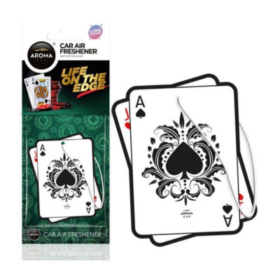 Ароматизатор автомобильный Aroma Car Life on the Edge Black Jack для салона авто (83276)