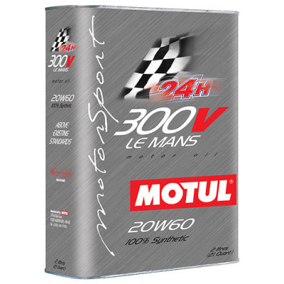 Моторное масло MOTUL 300V Le Mans SAE 20W-60 2л