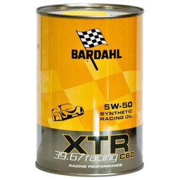 Моторне масло BARDAHL (metal) XTR C60 RACING 39.67 - 5W50 1л. 306039