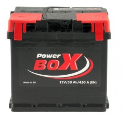 Автомобильный аккумулятор 50 Аh/12V А1 Power BOX Euro Автомобильный аккумулятор 50 Аh/12V А1 Power BOX Euro