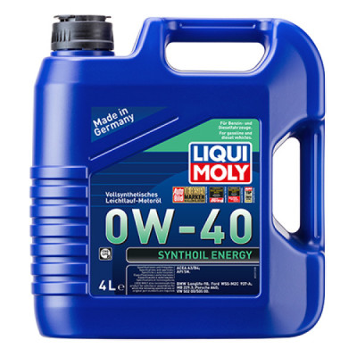 Синтетична моторна олива - Synthoil Energy SAE 0W-40 4л. Синтетична моторна олива - Synthoil Energy SAE 0W-40 4л.