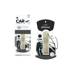 Автомобильный ароматизатор Aroma Car Prestige Drop Control Silver для салона авто (83206)