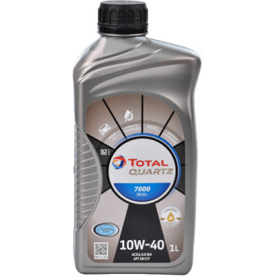 Олива моторна Total Quartz Diesel 7000 10W-40, 1л (шт.) Олива моторна Total Quartz Diesel 7000 10W-40, 1л (шт.)