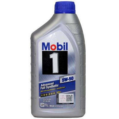 Олива моторна Mobil 1 FS 5W-50, 1л (шт.) Олива моторна Mobil 1 FS 5W-50, 1л (шт.)
