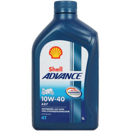 Олива Shell Advance 4T AX7 10W-40, 1л (шт.) Олива Shell Advance 4T AX7 10W-40, 1л (шт.)