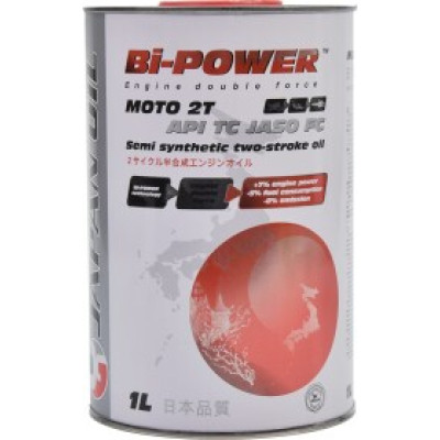 Моторное масло Bi-Power MOTO 2T 1л Моторное масло Bi-Power MOTO 2T 1л