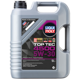 Синтетична моторна олива - Top Tec 4500 5W-30 5л. Синтетична моторна олива - Top Tec 4500 5W-30 5л.