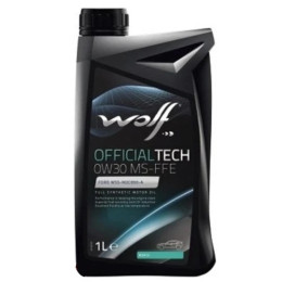 Моторное масло Wolf OfficialTech MS-FFE 0W-30, 1л (8333712) Моторное масло Wolf OfficialTech MS-FFE 0W-30, 1л (8333712)