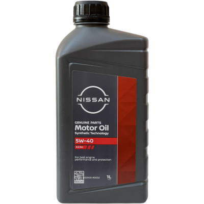 Олива NISSAN Motor Oil 5W-40, 1л (шт.) Олива NISSAN Motor Oil 5W-40, 1л (шт.)