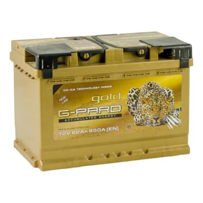 Автомобильный аккумулятор 82 Аh/12V Gold G-Pard Euro Автомобильный аккумулятор 82 Аh/12V Gold G-Pard Euro