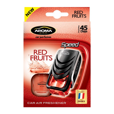 Автомобильный ароматизатор Aroma Car Speed Red fruits 8 мл для авто (92317) Автомобильный ароматизатор Aroma Car Speed Red fruits 8 мл для авто (92317)