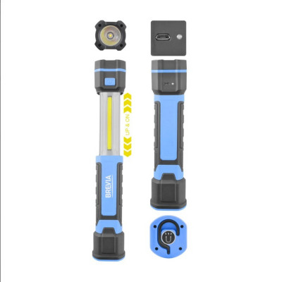 Фонарь для Кемпинга светодиодный для рыбалки или дома Brevia 3W COB+1W LED 300lm 2000mAh (11340) Фонарь для Кемпинга светодиодный для рыбалки или дома Brevia 3W COB+1W LED 300lm 2000mAh (11340)