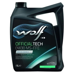 Моторное масло Wolf OfficialTech MS-FFE 0W-30, 5л (8333910)