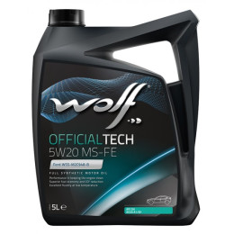 Моторне масло Wolf OfficialLTech 5W-20 MS-FE 5л (8320385)
