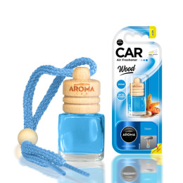 Ароматизатор для авто Aroma Car Wood Ocean 6 мл освежитель воздуха в машину (63109)