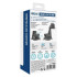 Тримач телефона BREVIA DashFix СrystalMag із присоскою, магнітний, 4 магніти (50шт.) (48550)
