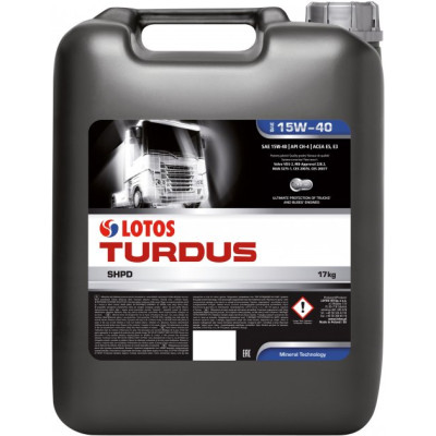 Олива Lotos Turdus SHPD 15w40 17кг (20л) (шт.) Олива Lotos Turdus SHPD 15w40 17кг (20л) (шт.)