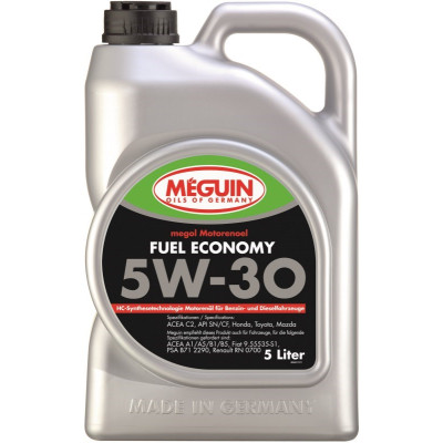 Моторное масло Meguin FUEL ECONOMY SAE 5W-30 5л Моторное масло Meguin FUEL ECONOMY SAE 5W-30 5л