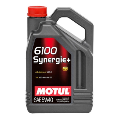 Моторное масло MOTUL 6100 Synerg+ 5W-40 4л Моторное масло MOTUL 6100 Synerg+ 5W-40 4л