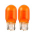 Галогеновые лампы Brevia WY21W Amber для автомобиля комплект 2 штуки (12312B2)
