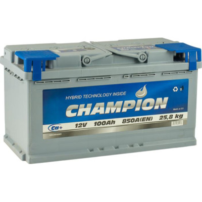Автомобильный аккумулятор 100 Ah/12V Champion Euro Автомобильный аккумулятор 100 Ah/12V Champion Euro